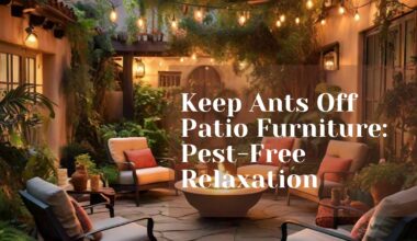 Keep Ants Off Patio Furniture: Pest-Free Relaxation