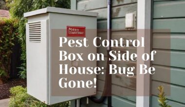 Pest Control Box on Side of House: Bug Be Gone!