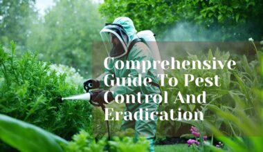 pest control and eradication