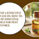 how to Use Essential Oils for Pest Control