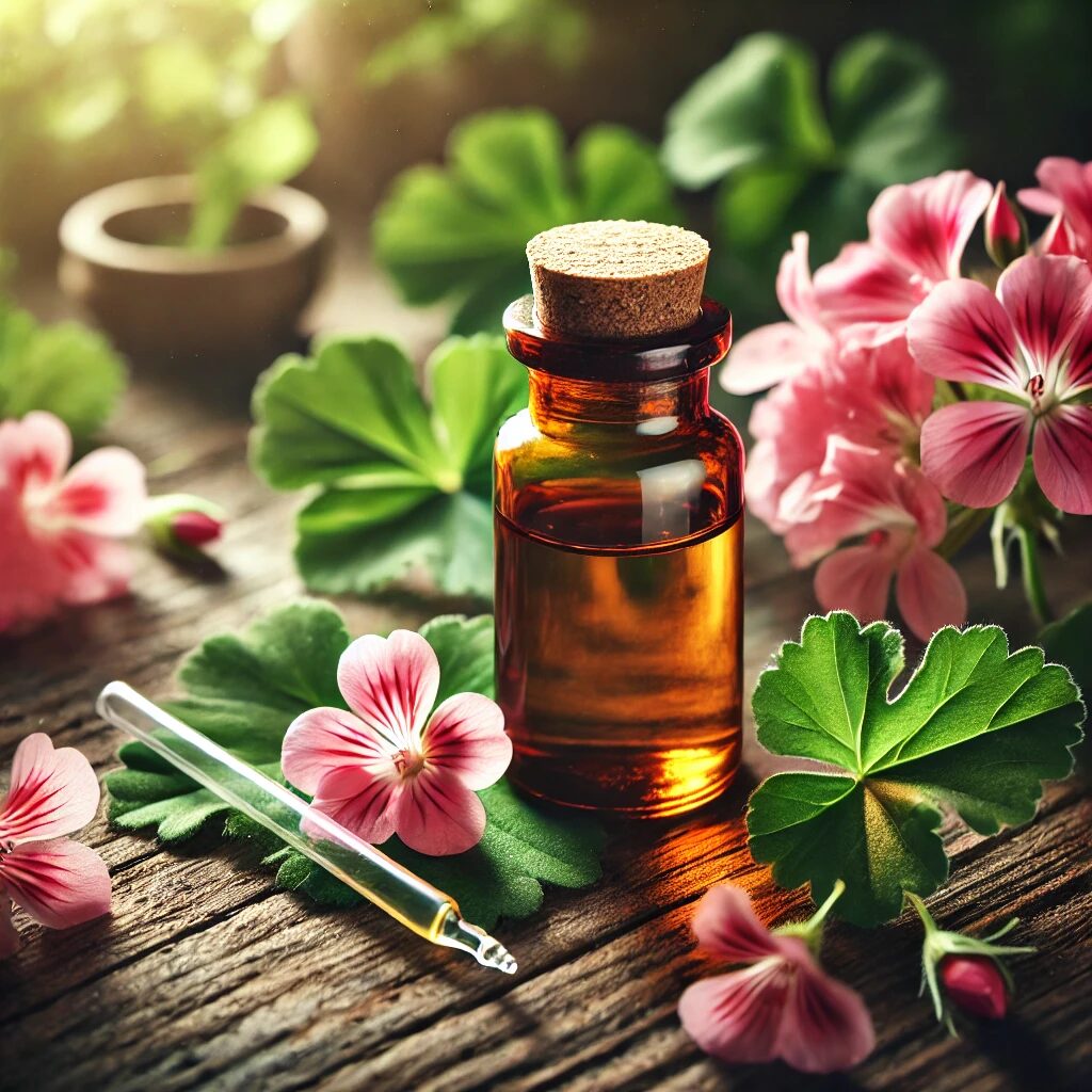 Geranium Essential Oils for Pest Control in Home