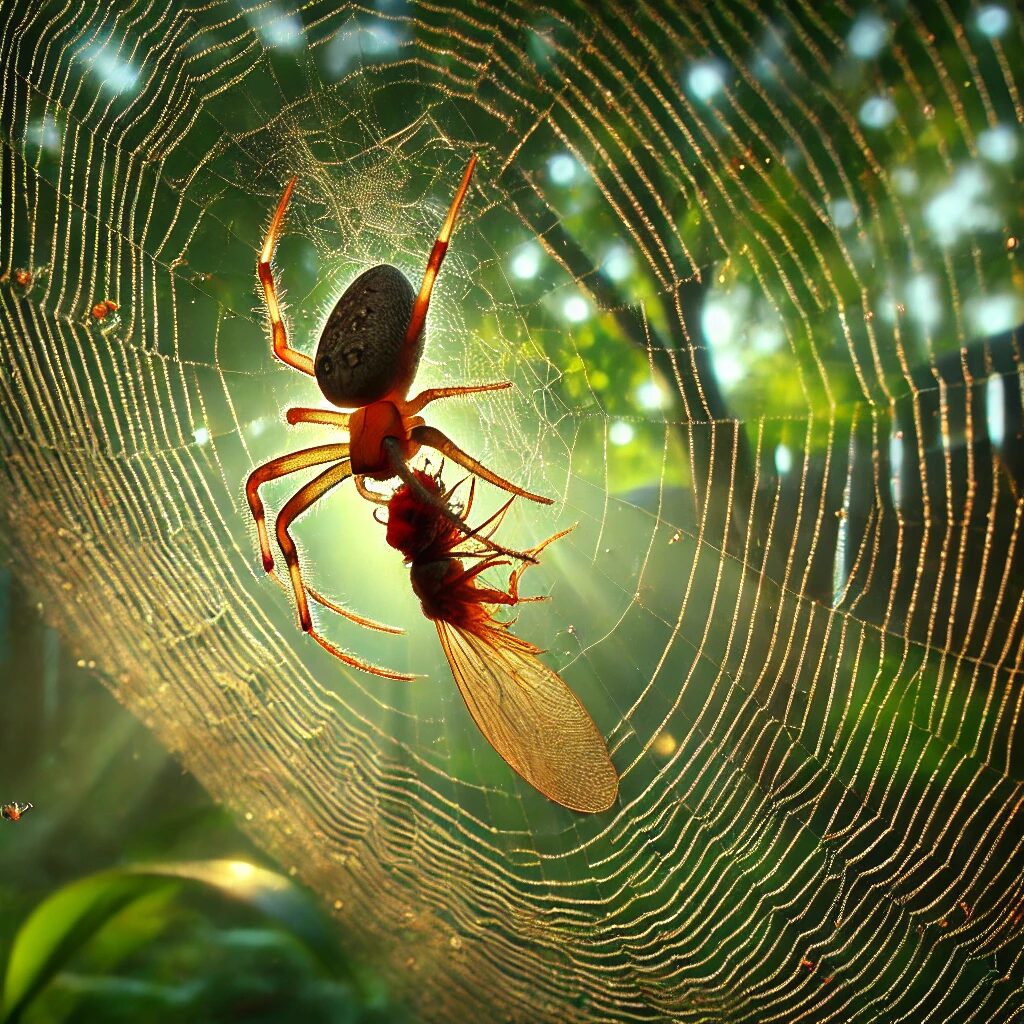 Spiders Flies Natural Predators 