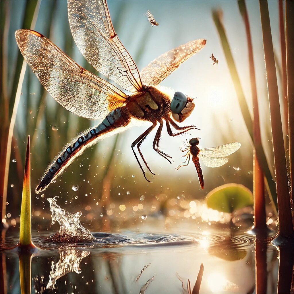 Dragonflies Flies Natural Predators 