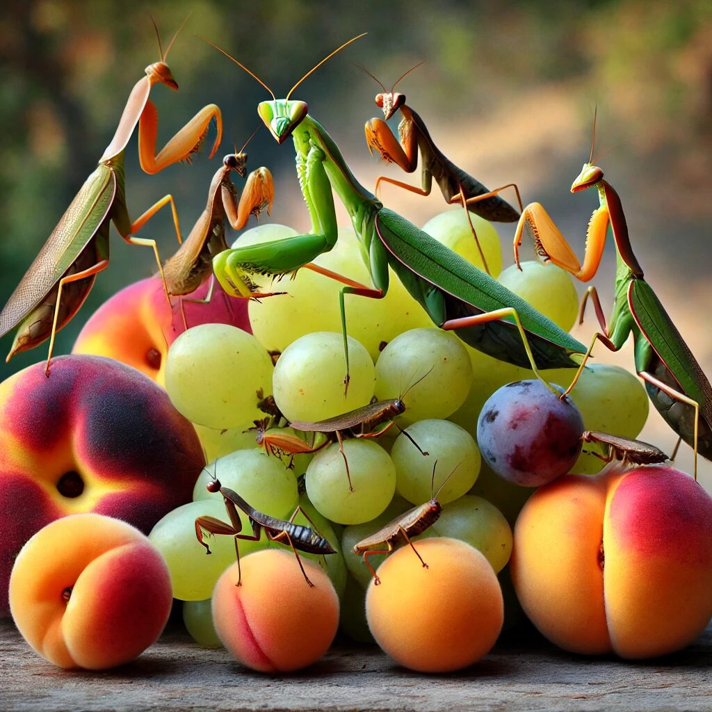 Mantises Fruit Fly Natural Predators