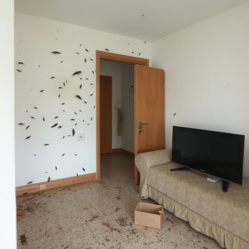 An apartment infested with cockroaches and will need to be controlled with chemicals or biological methods which are best pest control for Apartments