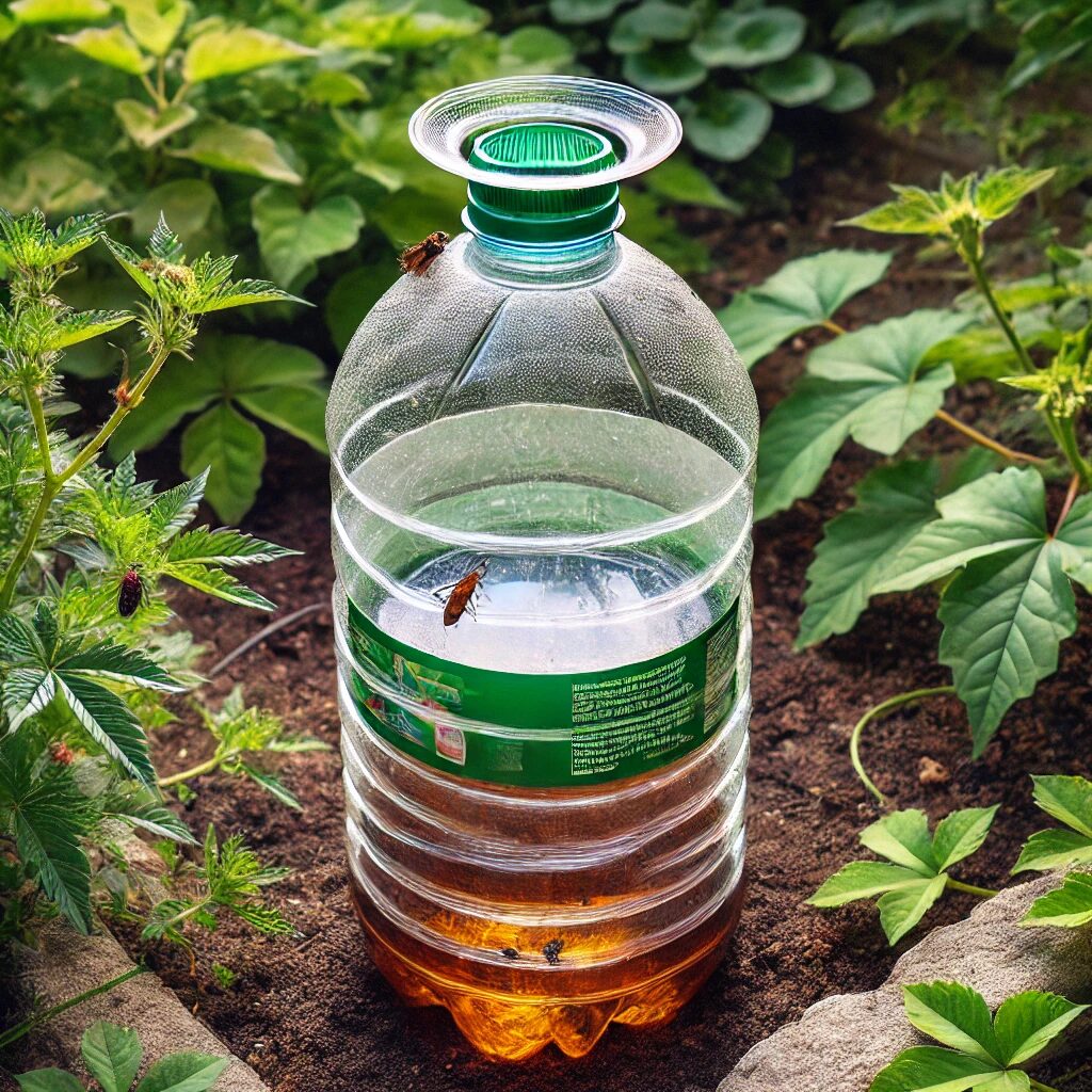 Classic Bottle methods for creating homemade June Bug traps