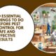 Things to Do Before Pest Control