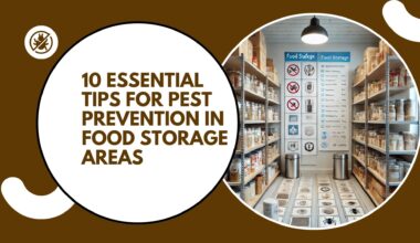 Pest Prevention in Food Storage Areas