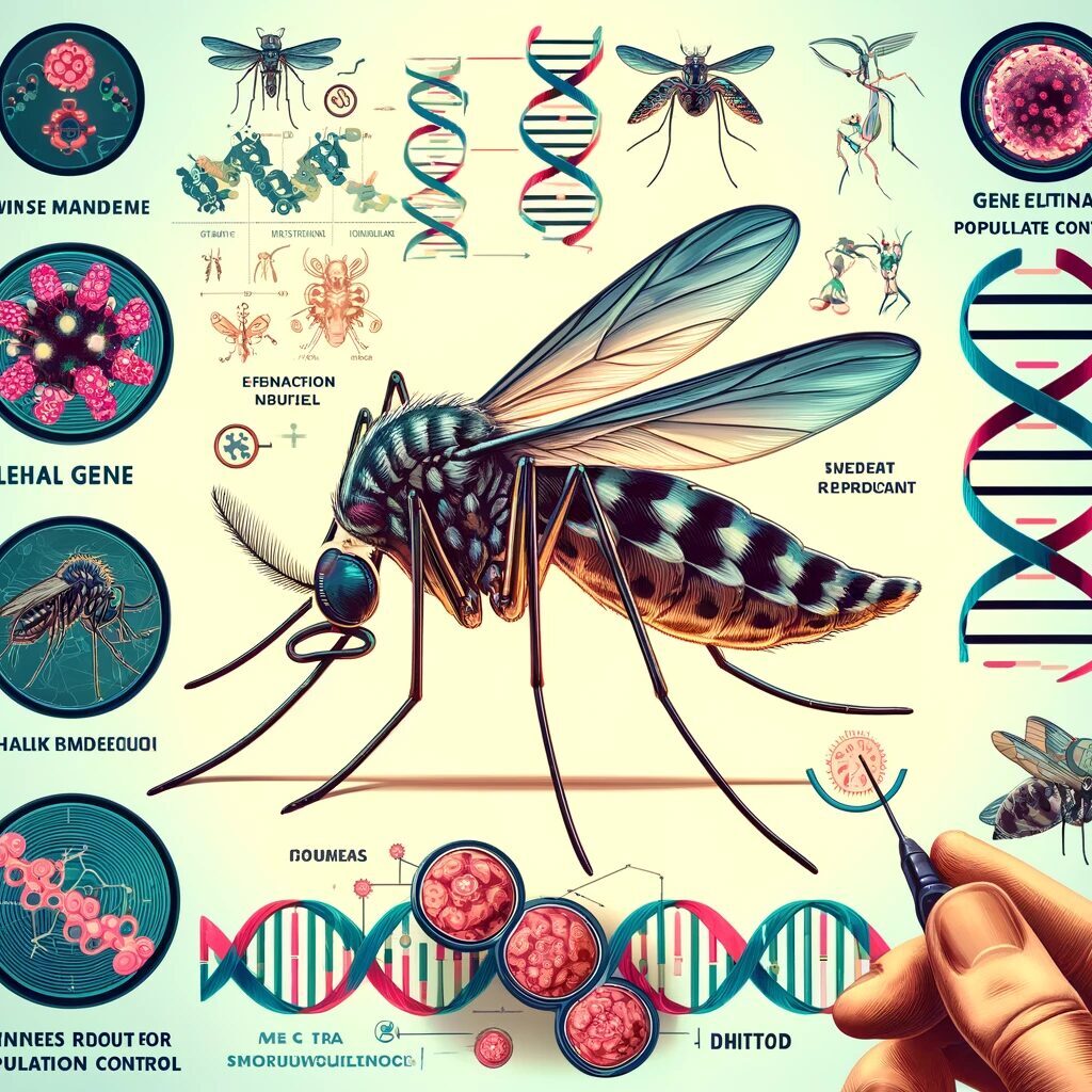 genetic methods of pest control: Transgenic Insects with Lethal Genes