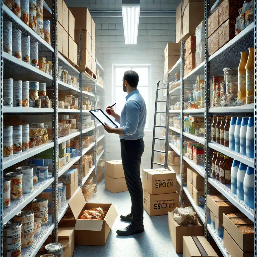 pest prevention in food storage areas: monitor and rotate