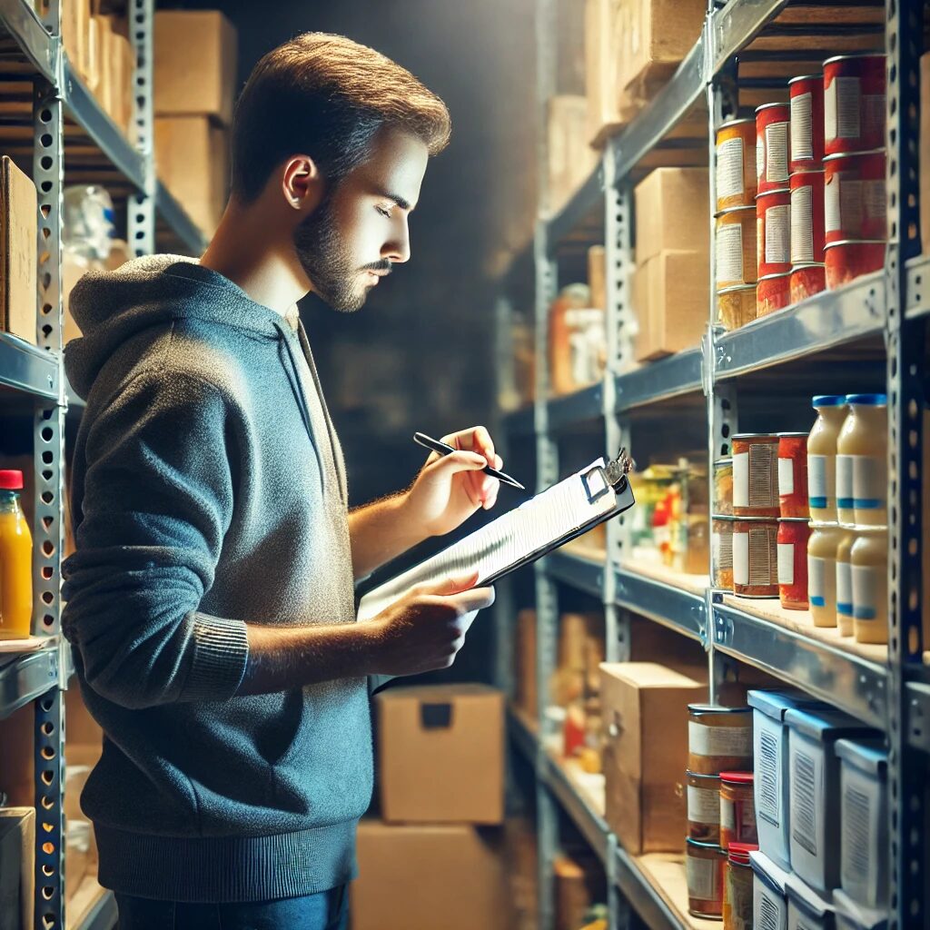 pest prevention in food storage areas: food supplies